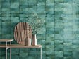 RO'MA NATURE - Carrelage effet Zellige Vert 20x6,5x0,85 cm Caldero - Mur intérieur (vendu par carton de 0,5 m²) - vignette