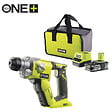 RYOBI - Marteau perforateur SDS-Plus RYOBI R18SDS-125S 4 modes 18V 1,3 joules EPTA + 1 batterie Lithium+ 2,5 Ah - vignette