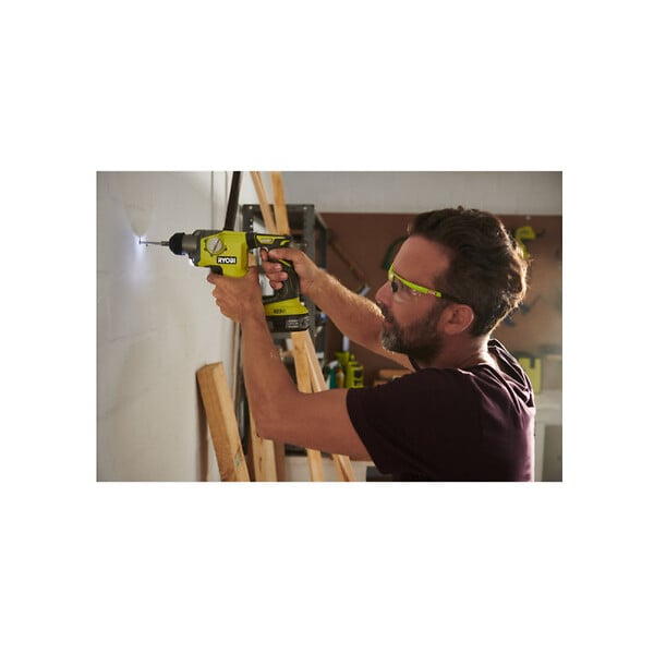 RYOBI - Marteau perforateur SDS-Plus RYOBI R18SDS-125S 4 modes 18V 1,3 joules EPTA + 1 batterie Lithium+ 2,5 Ah - large
