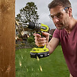 RYOBI - Perceuse-visseuse à percussion RYOBI R18PD2-242S 18V ONE+™ avec 1x2Ah et 1x4Ah - vignette