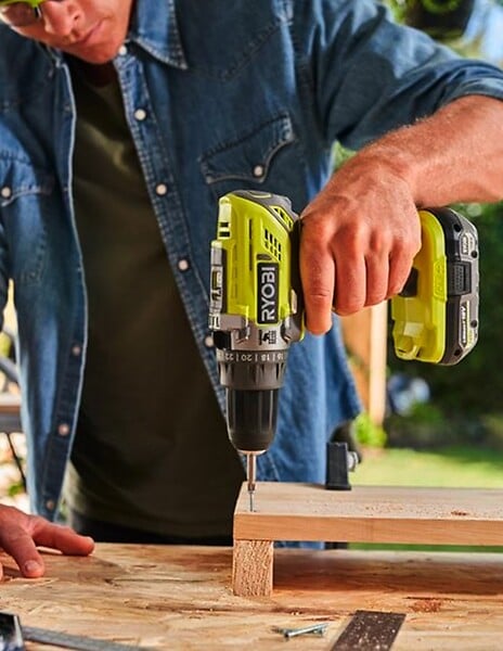 RYOBI - Perceuse à percussion RYOBI R18PD3-0 18V 50 Nm (vendu sans batterie) - large