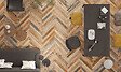 RO'MA NATURE - Carrelage Vintage effet Parquet Bois Marron 67,5x7,4x0,9 cm Selvior - Sol et mur intérieur (vendu par carton de 0,75 m²) - vignette