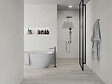 RO'MA NATURE - Carrelage effet Parquet Bois Gris Brume 151x24x0,9 cm In&Out Lunerol - Sol et mur intérieur et Sol extérieur (vendu par carton de 1,09 m²) - vignette