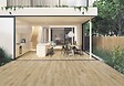 RO'MA NATURE - Carrelage effet Parquet Bois Chêne Doré 151x24x0,9 cm In&Out Valdoro - Sol et mur intérieur et Sol extérieur (vendu par carton de 1,09 m²) - vignette