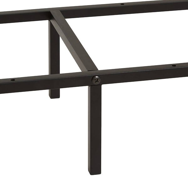 5 FIVE SIMPLY SMART - Pieds étagère métal 134x29cm "Mix N' Modul" noir - large