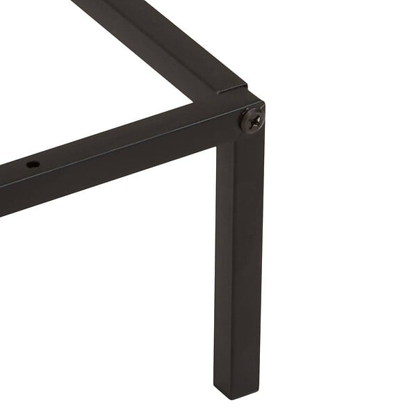 5 FIVE SIMPLY SMART - Pieds étagère métal 134x29cm "Mix N' Modul" noir - large