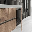 KIAMAMI VALENTINA - Meuble De Salle De Bains Avec Vasque 80Cm Chêne Doré Cannelé | Cortina - vignette