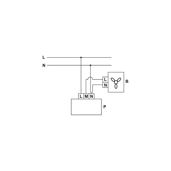 BLAUBERG - Variateur de vitesse - tension pour VMC moteur AC intensité max 1.8 A - large