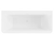OTITEC - Baignoire ilot avec vidage - 150 x 75 cm - Blanc brillant avec bonde blanche - MIRABELLE - vignette
