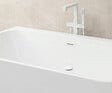 OTITEC - Baignoire ilot avec vidage - 160 x 75 cm - Blanc brillant avec bonde blanche - MIRABELLE - vignette