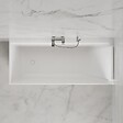 SPALINA - Baignoire Ilot Quantum 170 droite noire 170 x75 x58 cm, by SPALINA - vignette
