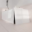 ALLIBERT - Pack Baignoire 170x75cm avec Tabliers recoupables 180cm et 80cm - Blanc Brillant - MAE - vignette