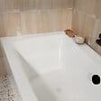 ALLIBERT - Pack Baignoire Asymétrique Droite 160x85x54 cm avec Tablier recoupable - Blanc Brillant - MARINA - vignette
