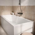 ALLIBERT - Pack Baignoire 180x80cm et 2 Tabliers recoupables - Blanc Mat - Marina Square Duo - vignette