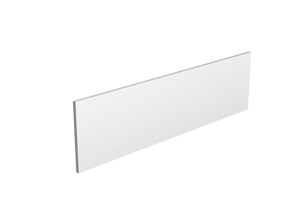 ALLIBERT - Tablier de Baignoire Blanc Mat 180x50x2.5 cm - 100% Acrylique - large