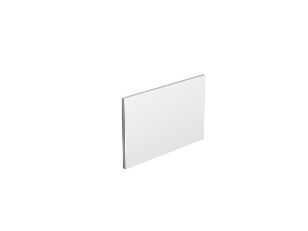 ALLIBERT - Tablier de Baignoire Blanc Mat 80x50x2.5 cm - 100% Acrylique - large