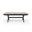 OVIALA - Table extensible 10 places en aluminium et céramique - Tivoli - vignette