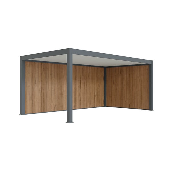 DIRECT-ABRIS - Carport Aluminium 330 x 563 cm PRESTON - 20 m2 - Hauteur : 255 - 1 Voiture - Abri Voiture Autoportant - Sans Déclaration Travaux - large