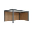 DIRECT-ABRIS - Carport Aluminium 330 x 563 cm PRESTON - 20 m2 - Hauteur : 255 - 1 Voiture - Abri Voiture Autoportant - Sans Déclaration Travaux - vignette