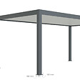 DIRECT-ABRIS - Carport Aluminium 330 x 563 cm PRESTON - 20 m2 - Hauteur : 255 - 1 Voiture - Abri Voiture Autoportant - Sans Déclaration Travaux - vignette