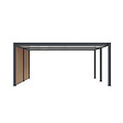 DIRECT-ABRIS - Carport Aluminium 563 x 645 cm WESTON - 37 m2 - Hauteur : 255 - 2 Voitures - Abri Voiture Autoportant - Gouttière incluse - Pergola - Gris Anthracite - vignette