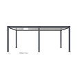 DIRECT-ABRIS - Carport Aluminium 563 x 645 cm WESTON - 37 m2 - Hauteur : 255 - 2 Voitures - Abri Voiture Autoportant - Gouttière incluse - Pergola - Gris Anthracite - vignette