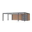 DIRECT-ABRIS - Carport Aluminium 759 x 645 cm NEWARK - 43 m2 - Hauteur : 255 - 2 Voitures - Abri Voiture Autoportant - Stockage - Extension - Gris Anthracite - vignette
