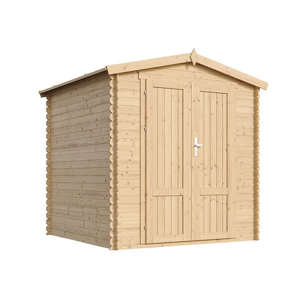 TIMBELA - Abri de Jardin en Bois 3,53 m² TIMBELA M343F1+M343G - large