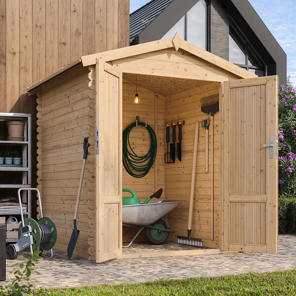 TIMBELA - Abri de Jardin en Bois 2,82 m² TIMBELA M320F1 - large