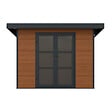 DIRECT-ABRIS - Abri de Jardin Composite ALMA - 7m2 - Brun - Cabane de jardin - vignette