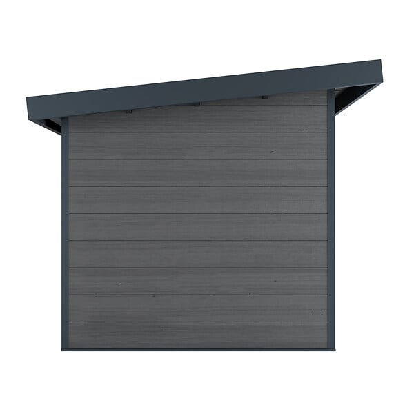 DIRECT-ABRIS - Abri de Jardin Composite ALMA - 7m2 - Gris - Cabane de jardin - large