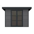 DIRECT-ABRIS - Abri de Jardin Composite ALMA - 7m2 - Gris - Cabane de jardin - vignette