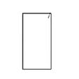 AURLANE - Paroi de Douche 100x200cm Verre trempé 5mm - Cadre et Bras Aluminium NOIR MAT - DARK CONTOURING - vignette