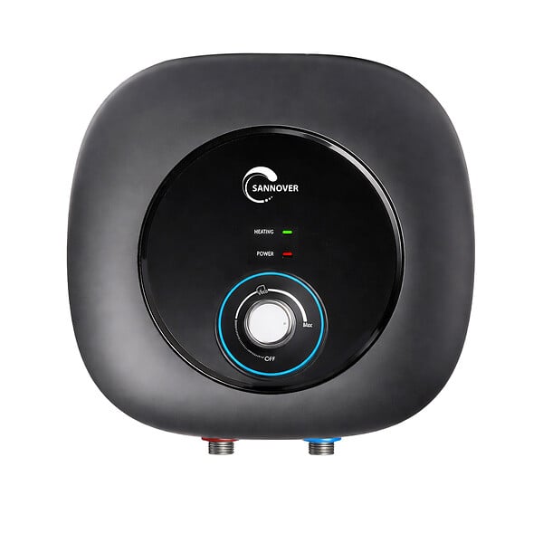 SANNOVER - Chauffe Eau Electrique ADROS 15L Sur Evier Sannover + Kit d'Installation Complet NF - large