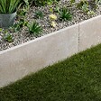 RO'MA NATURE - Bordure de jardin Pierre d'Egypte Beige 100x35x3 cm (à l'unité) - vignette