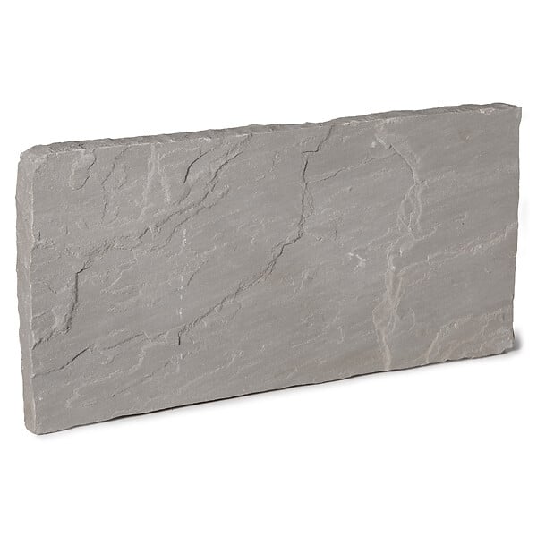 RO'MA NATURE - Bordure de jardin Grès Kandla Gris 60x30x4 cm (à l'unité) - large