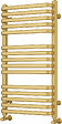 OTITEC - Sèche-serviettes électrique – 124 x 50 cm – Doré – 400W - Avec thermostat connecté - CHARLI - vignette