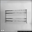 OTITEC - Sèche-serviettes électrique - Avec thermostat connecté - WAME - 120 x 53 cm - Chrome - 700W - vignette