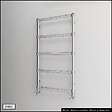 OTITEC - Sèche-serviettes électrique - Avec thermostat connecté - WEMA - 150 x 53 cm - Chrome - 800W - vignette