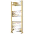 OTITEC - Sèche-serviettes électrique – 100 x 50 cm – Doré - 400W - Avec thermostat connecté - ELEGANT - vignette