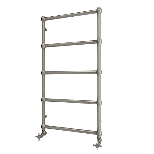 OTITEC - Sèche-serviettes électrique - Avec thermostat connecté - WEMA - 100 x 53 cm - Inox Brossé - 300W - large
