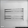 OTITEC - Sèche-serviettes électrique - Avec thermostat connecté - WAME - 120 x 53 cm - Chrome - 500W - vignette