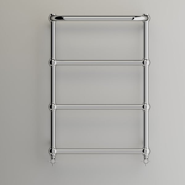 OTITEC - Sèche-serviettes électrique - Avec thermostat connecté - NEBULA - 97 x 53 cm - Chrome - 800W - large