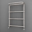 OTITEC - Sèche-serviettes électrique - Avec thermostat connecté - NEBULA - 97 x 53 cm - Inox Brossé - 800W - vignette