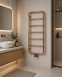 OTITEC - Sèche-serviettes eau chaude - RETRO - 53 x 100 cm - Cuivre Brossé - vignette