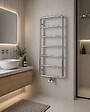 OTITEC - Sèche-serviettes eau chaude - RETRO - 53 x 120 cm - Chrome - vignette