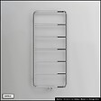 OTITEC - Sèche-serviettes eau chaude - RETRO - 53 x 120 cm - Chrome - vignette