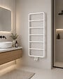 OTITEC - Sèche-serviettes eau chaude - RETRO - 53 x 140 cm - Blanc - vignette