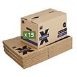 PACK AND MOVE - Pack and Move - Lot de 15 Cartons Déménagement X Strong - 60 x 30 x 30 cm - Charge 40 kg - Extrême Résistance - Grande Capacité - vignette