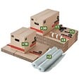 PACK AND MOVE - Pack and Move - Kit déménagement Premium T3/T4 + marqueur noir et 3 adhésifs offerts - vignette